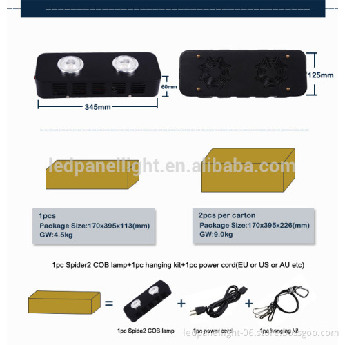 180W COB Led grow light China supplier CE& ROHS approved COB led chip